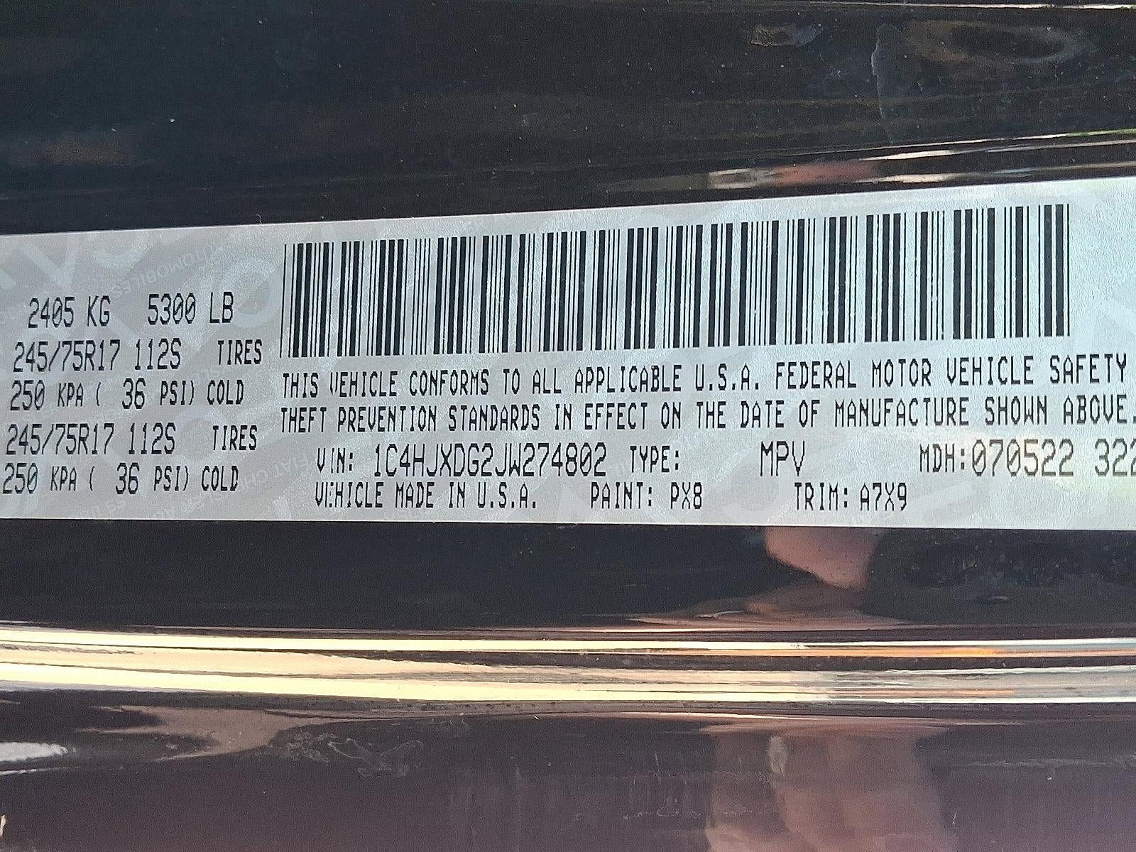 2018 Jeep Wrangler Unlimited Sport 4x4