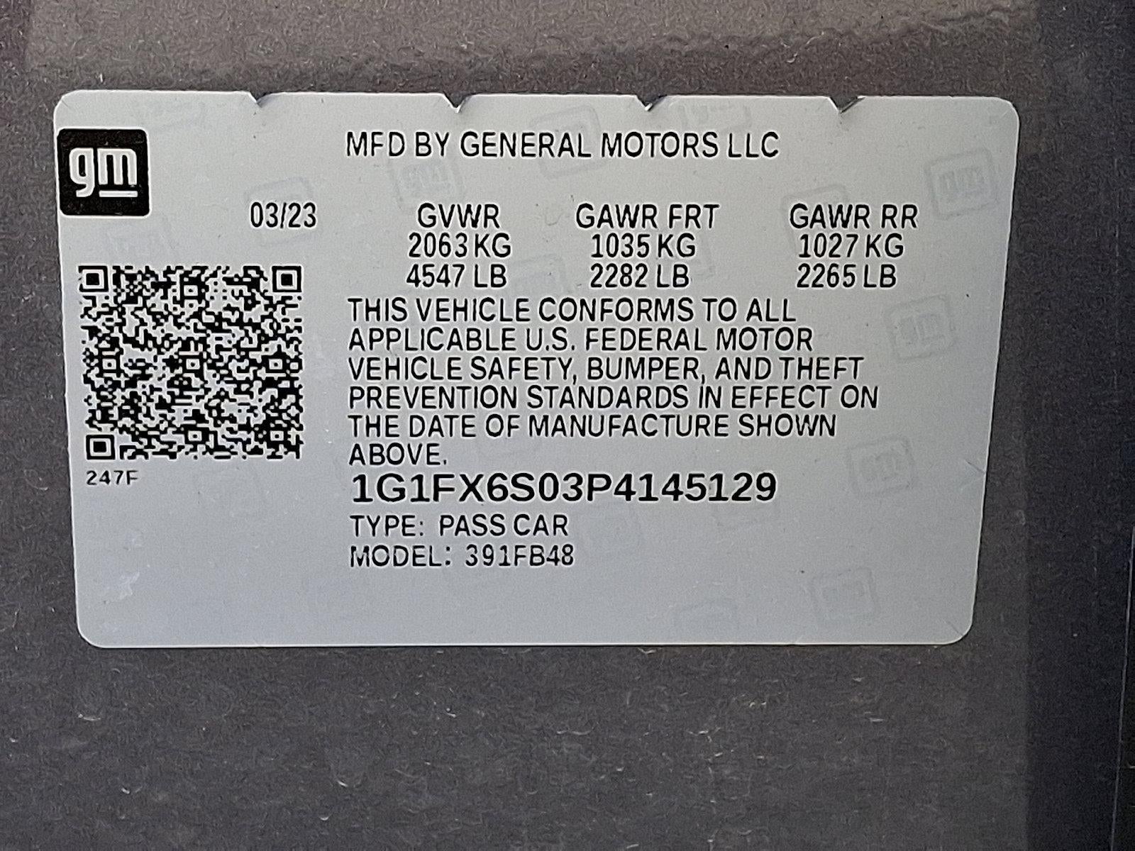 2023 Chevrolet Bolt EV 2LT