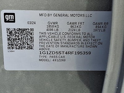 2024 Chevrolet Malibu 1LT