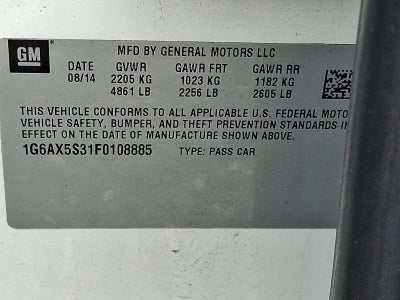 2015 Cadillac CTS Luxury AWD