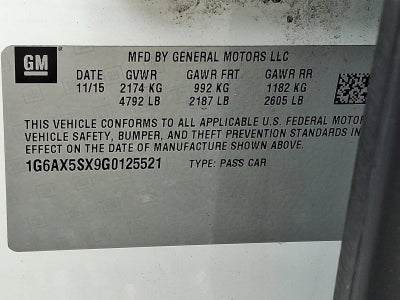2016 Cadillac CTS Luxury Collection AWD