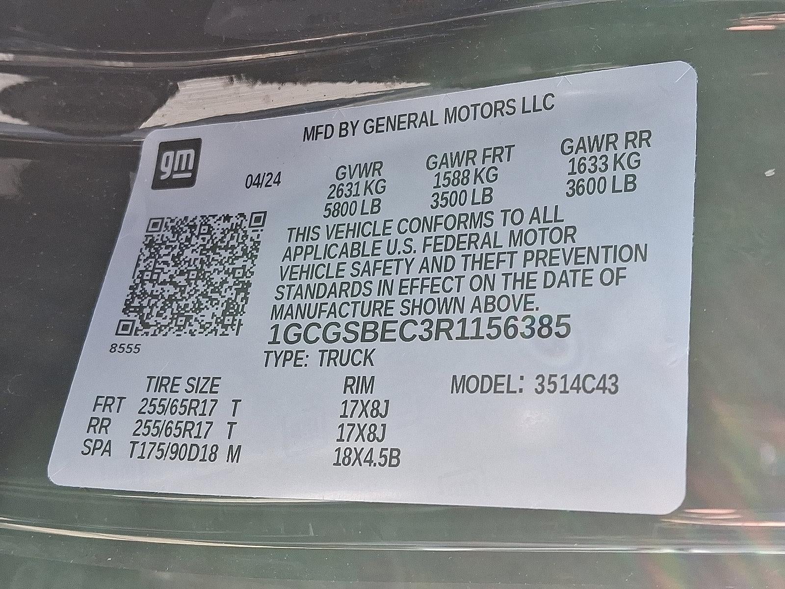 2024 Chevrolet Colorado WT