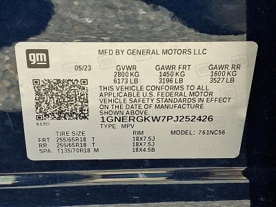 2023 Chevrolet Traverse LT Cloth