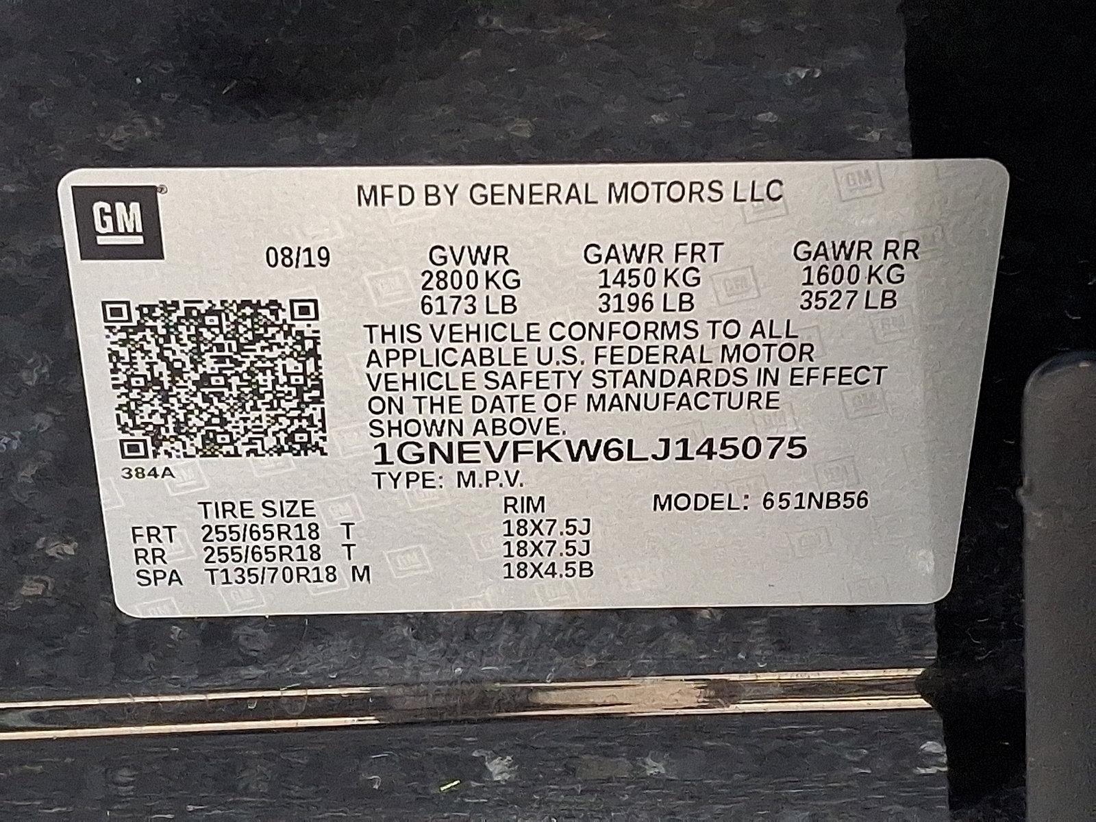 2020 Chevrolet Traverse LS