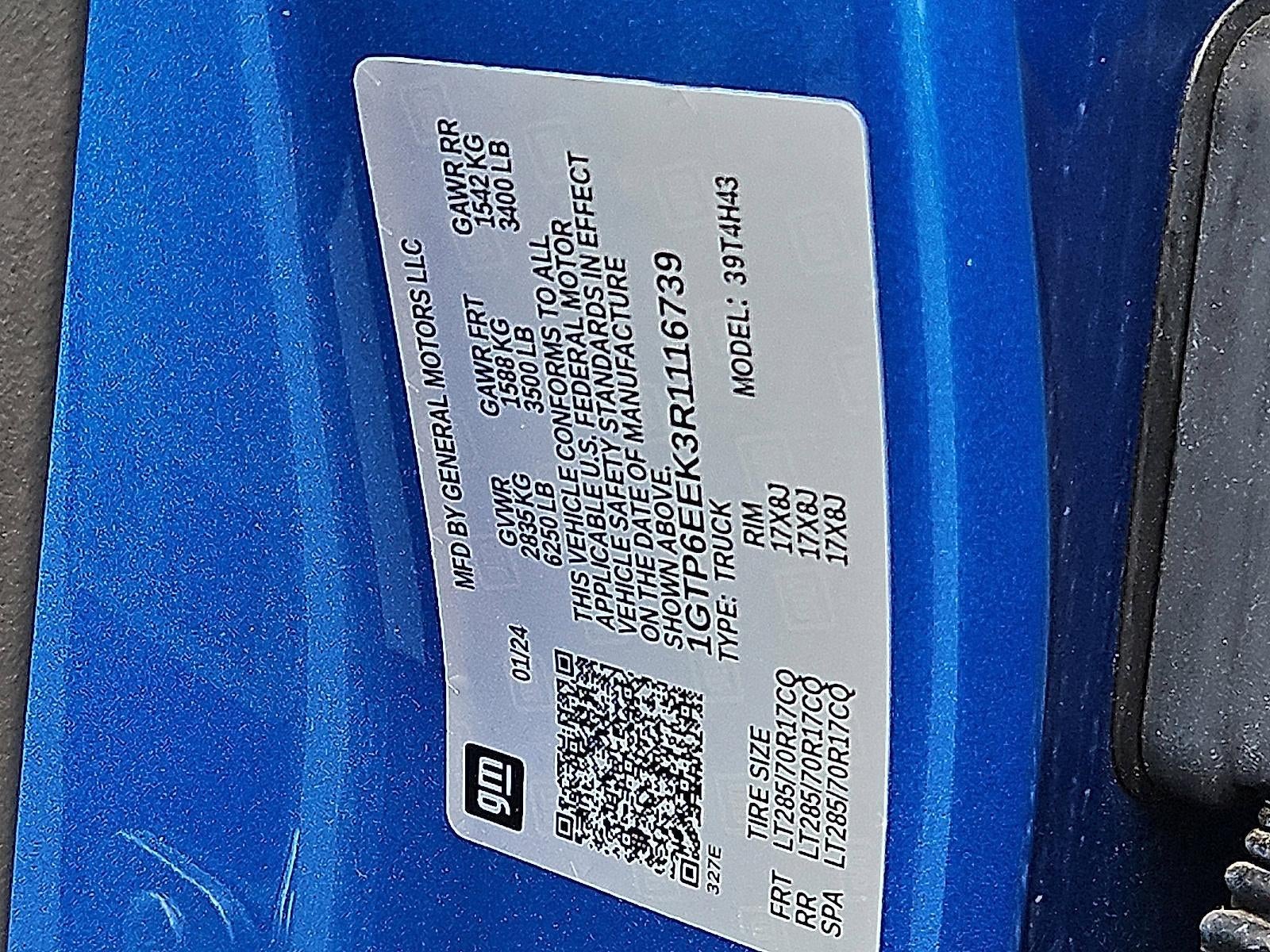 2024 GMC Canyon AT4X