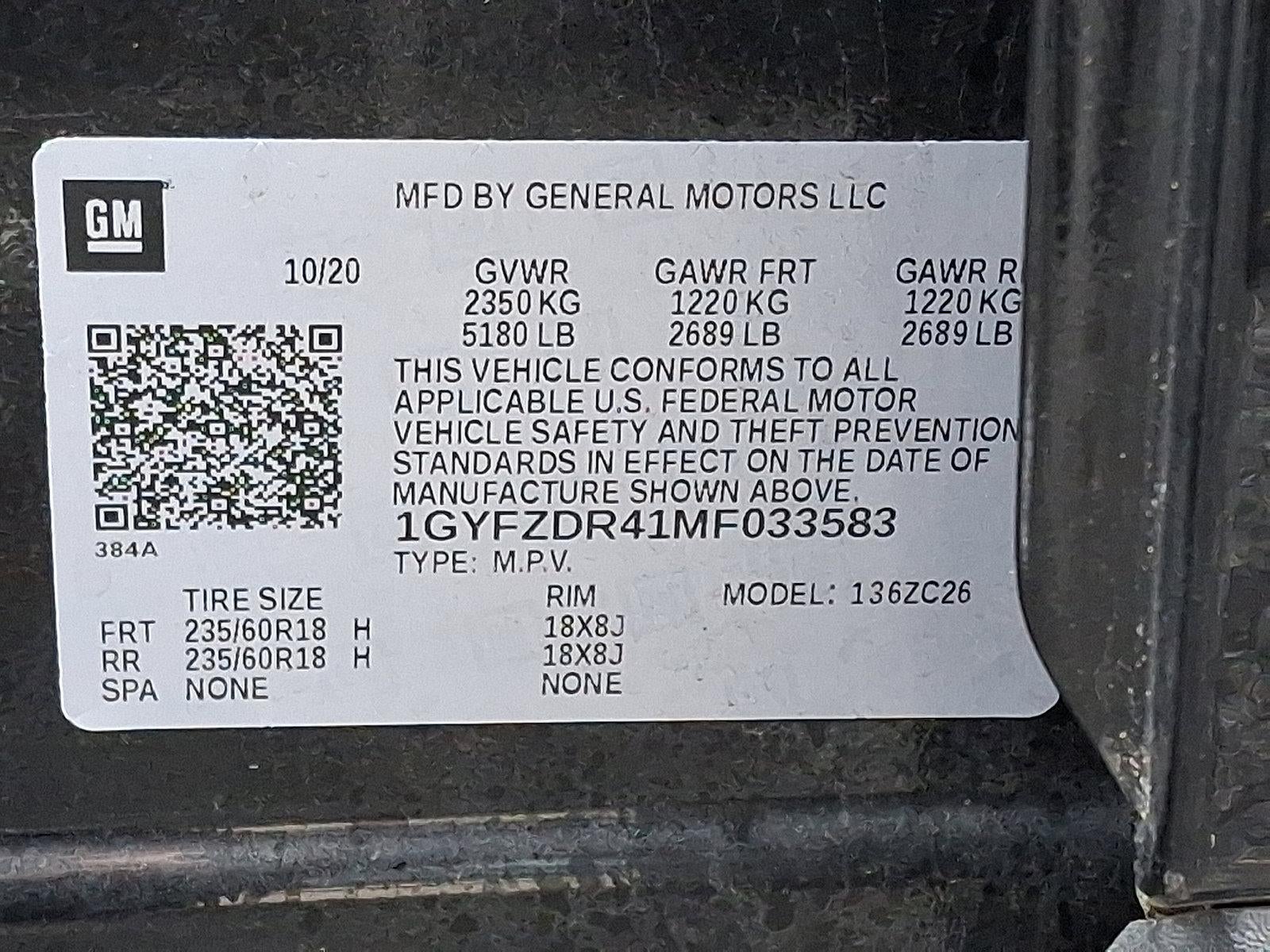 2021 Cadillac XT4 AWD Premium Luxury