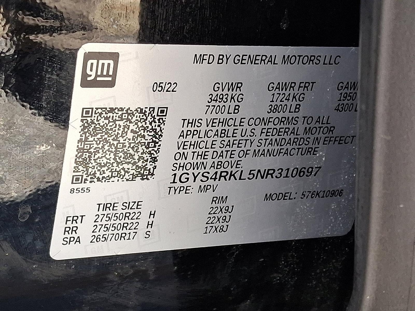 2022 Cadillac Escalade ESV Sport Platinum