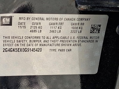 2016 Buick Regal Base