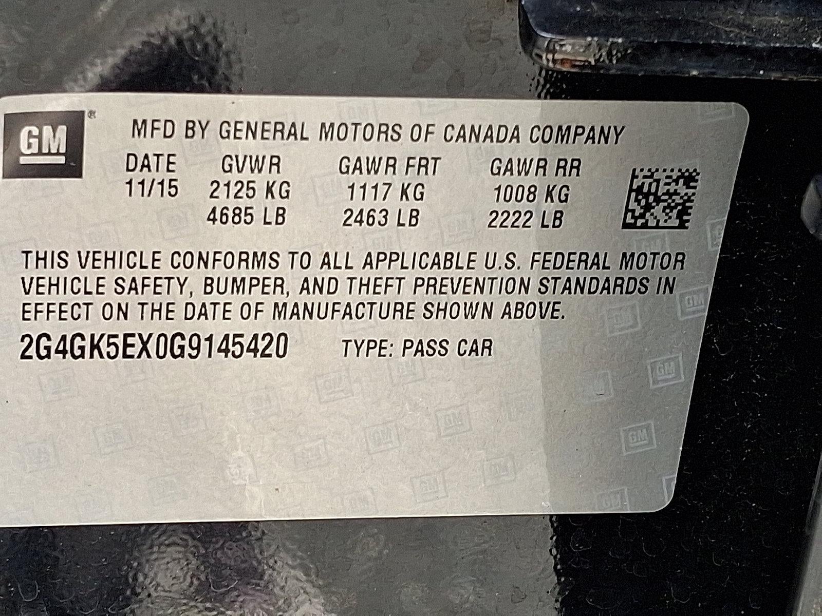 2016 Buick Regal Base