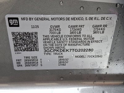 2026 Chevrolet Silverado 1500 LT