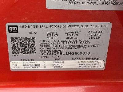 2022 Chevrolet Silverado 1500 LT Trail Boss
