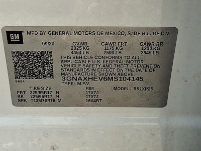 2021 Chevrolet Equinox LS