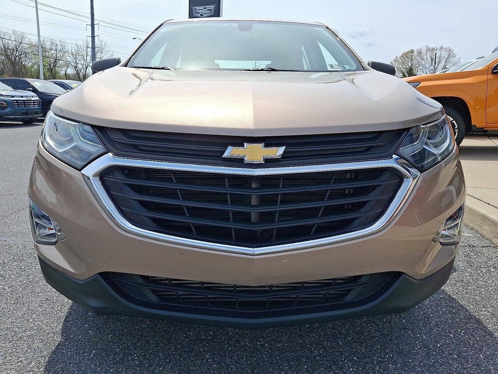 Used 2018 Chevrolet Equinox LS with VIN 3GNAXREVXJL375012 for sale in Bethlehem, PA