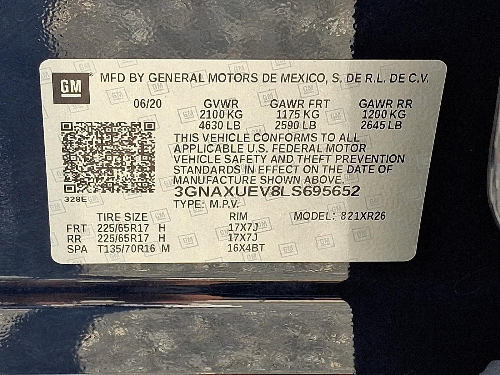 2020 Chevrolet Equinox LT
