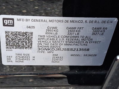 2025 Chevrolet Blazer EV RS
