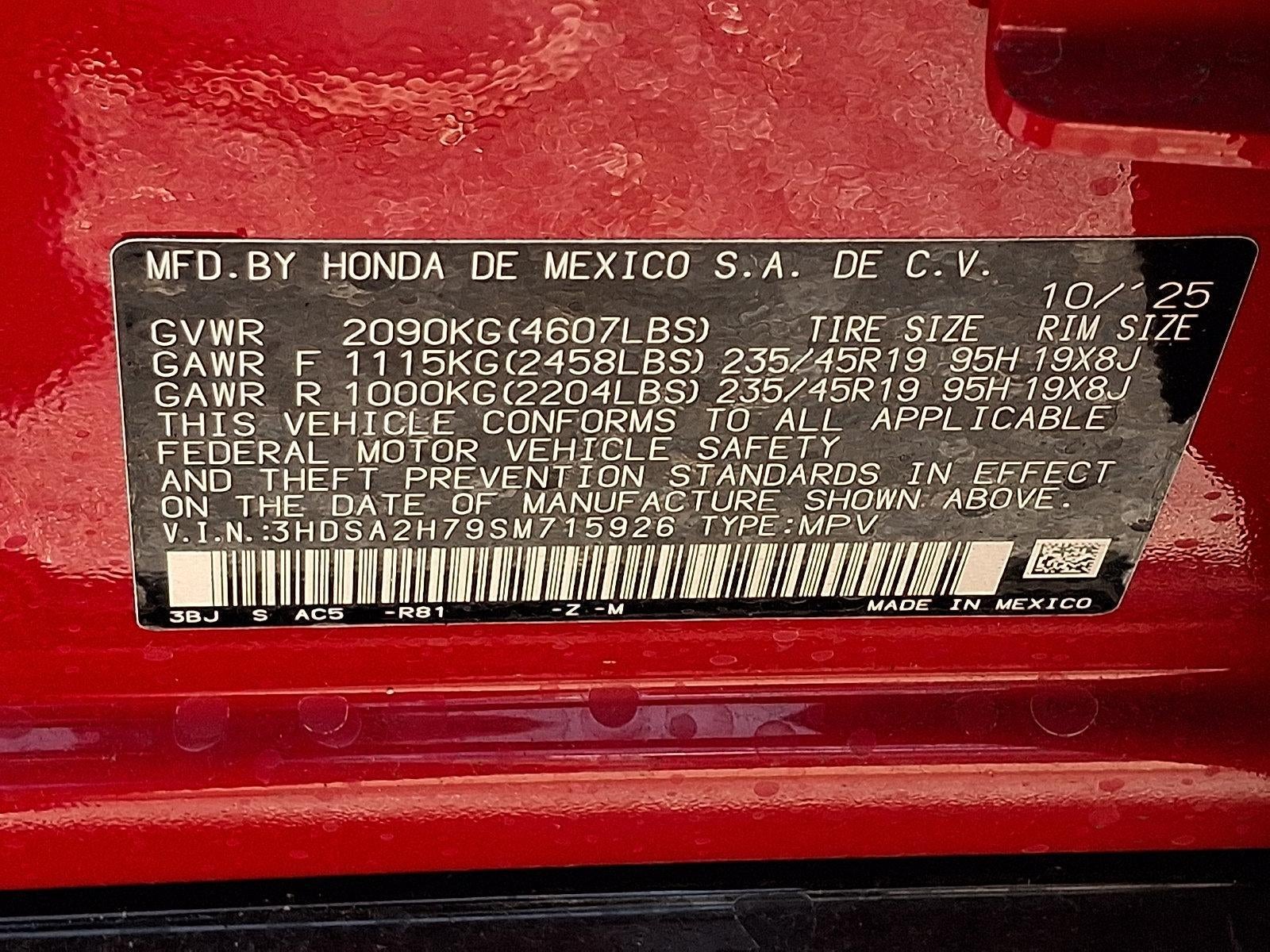 2025 Acura ADX A-Spec with Advance