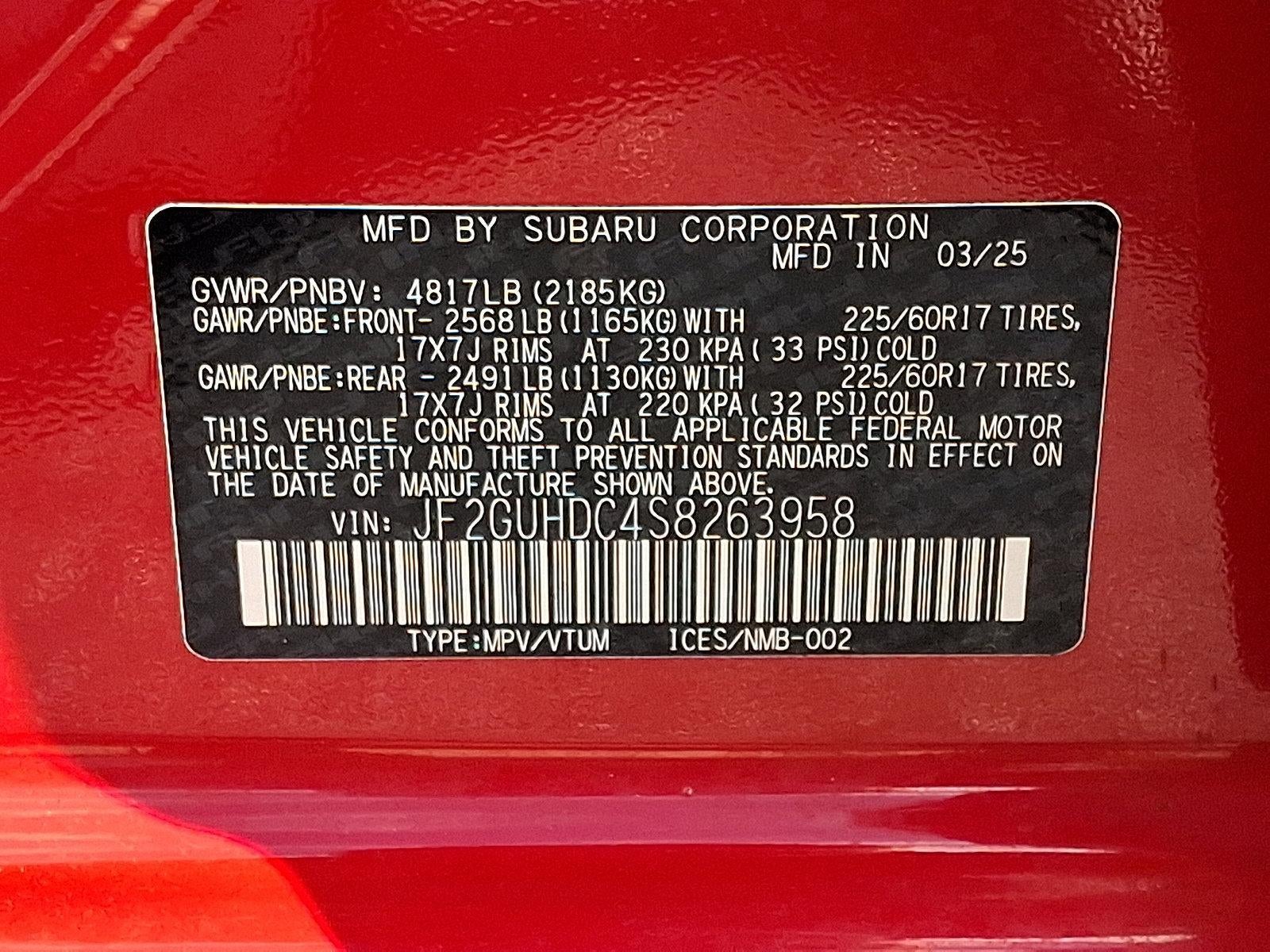 2025 Subaru Crosstrek Premium