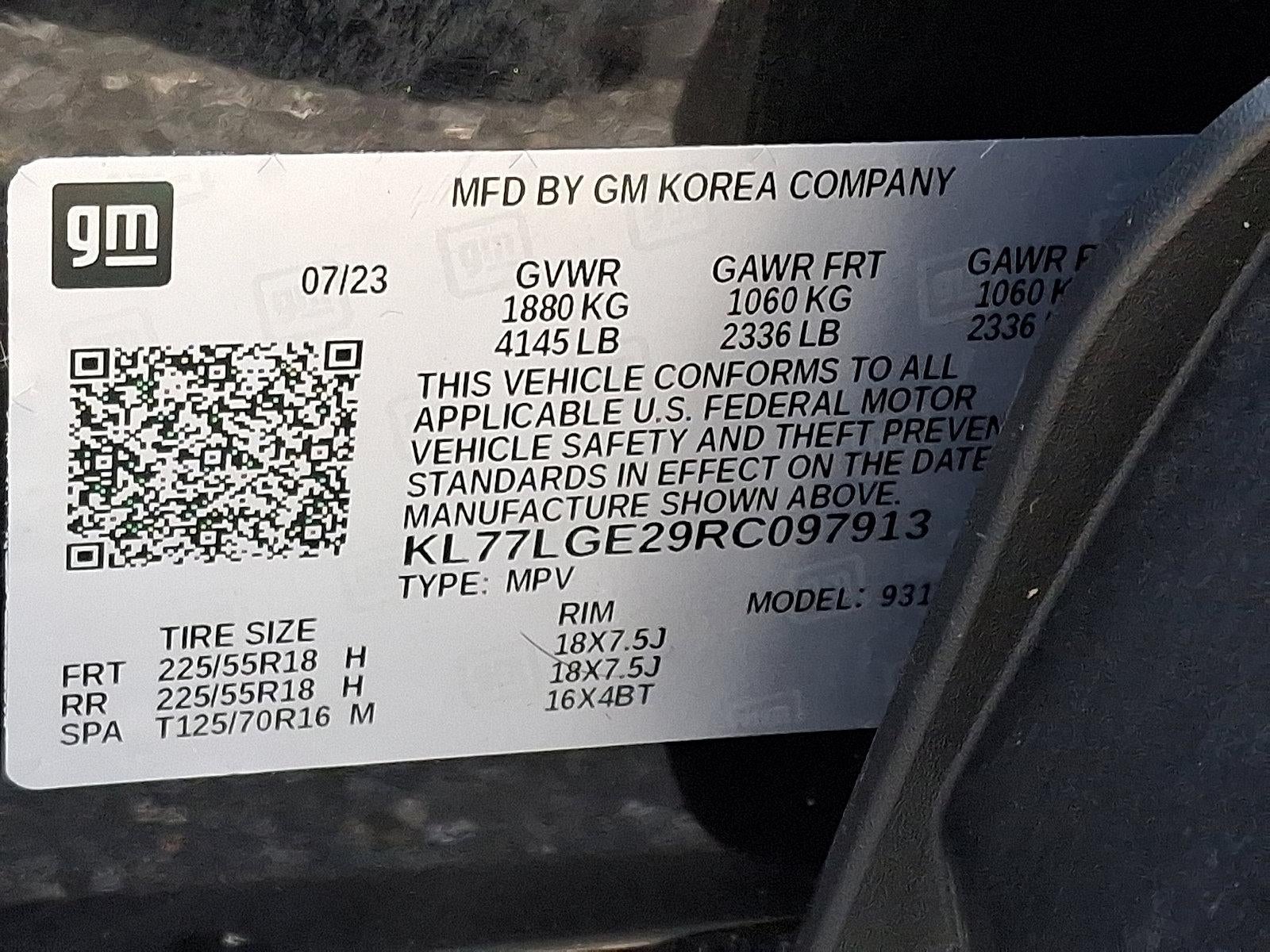 2024 Chevrolet Trax 1RS