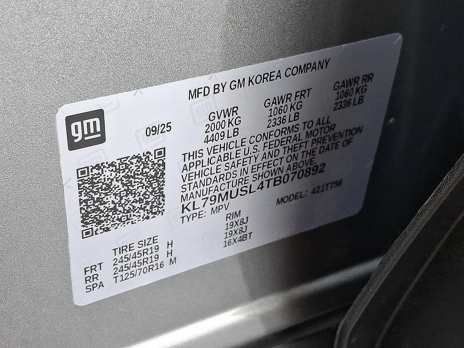 2026 Chevrolet Trailblazer RS