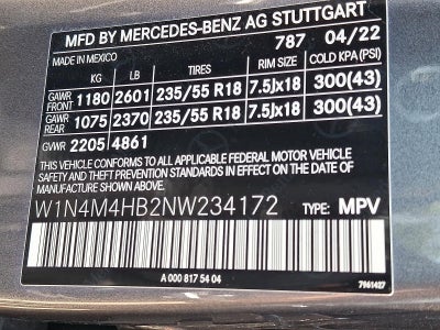 2022 Mercedes-Benz GLB 250 4MATIC®