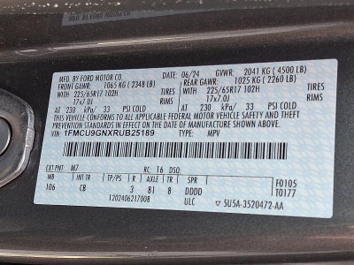 2024 Ford Escape Active