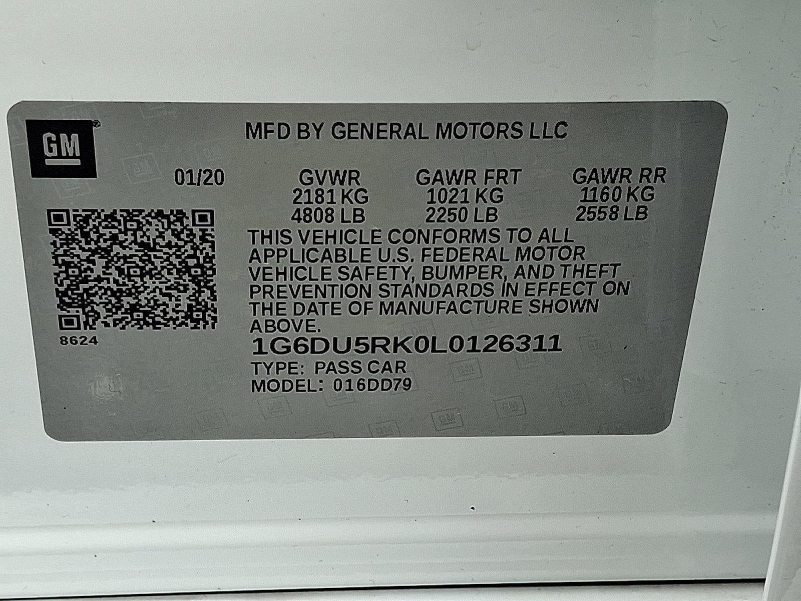 2020 Cadillac CT5 Sport