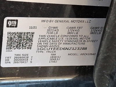 2022 Chevrolet Silverado 1500 LTD RST