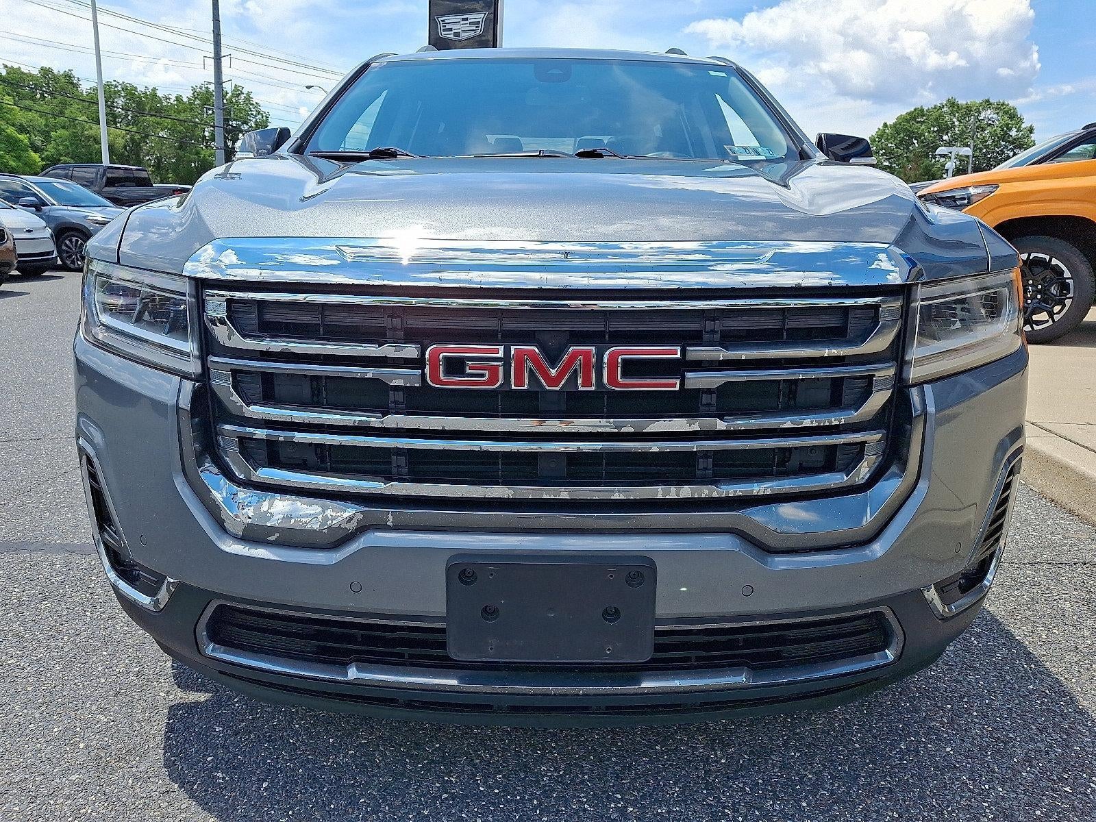 Used 2021 GMC Acadia AT4 with VIN 1GKKNLLS5MZ225660 for sale in Bethlehem, PA