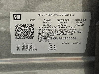 2023 Chevrolet Traverse LT Cloth