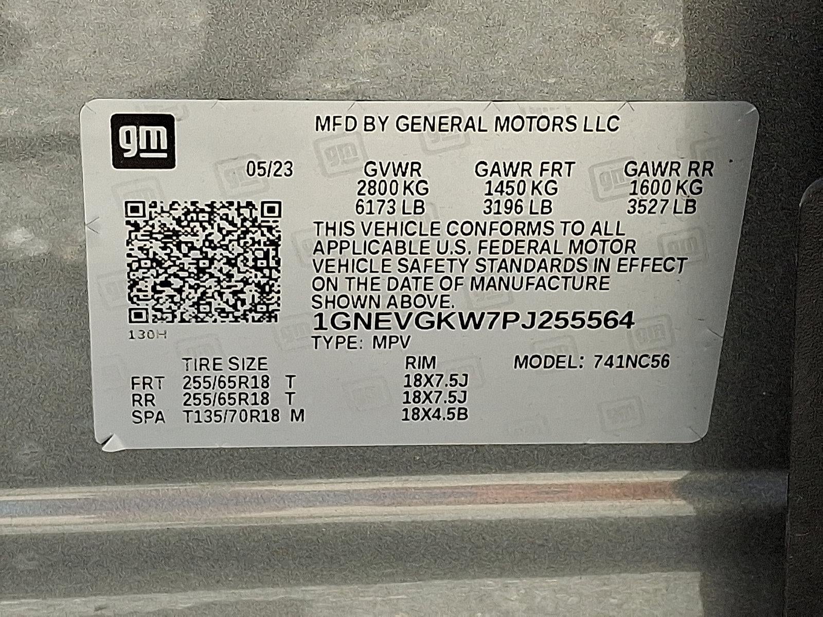 2023 Chevrolet Traverse LT Cloth