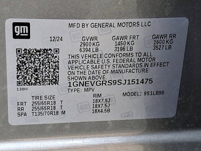 2025 Chevrolet Traverse LT