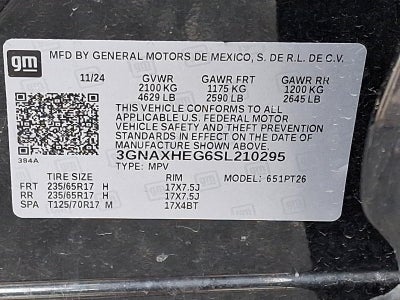 2025 Chevrolet Equinox LT