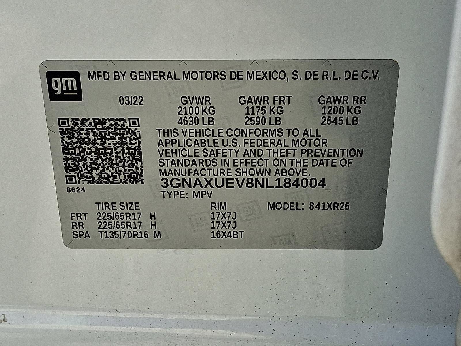 2022 Chevrolet Equinox LT