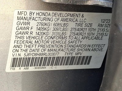 2024 Acura MDX Type S Advance Package
