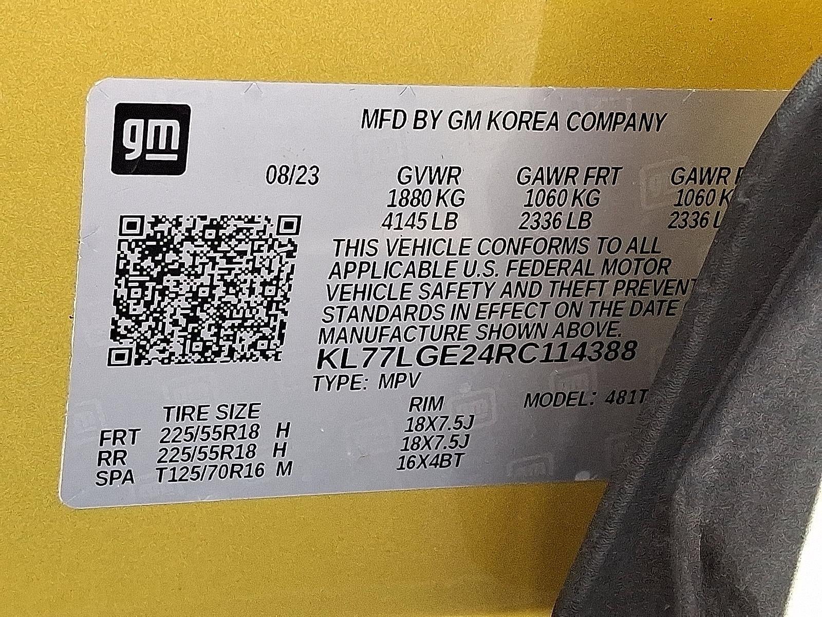 2024 Chevrolet Trax 1RS