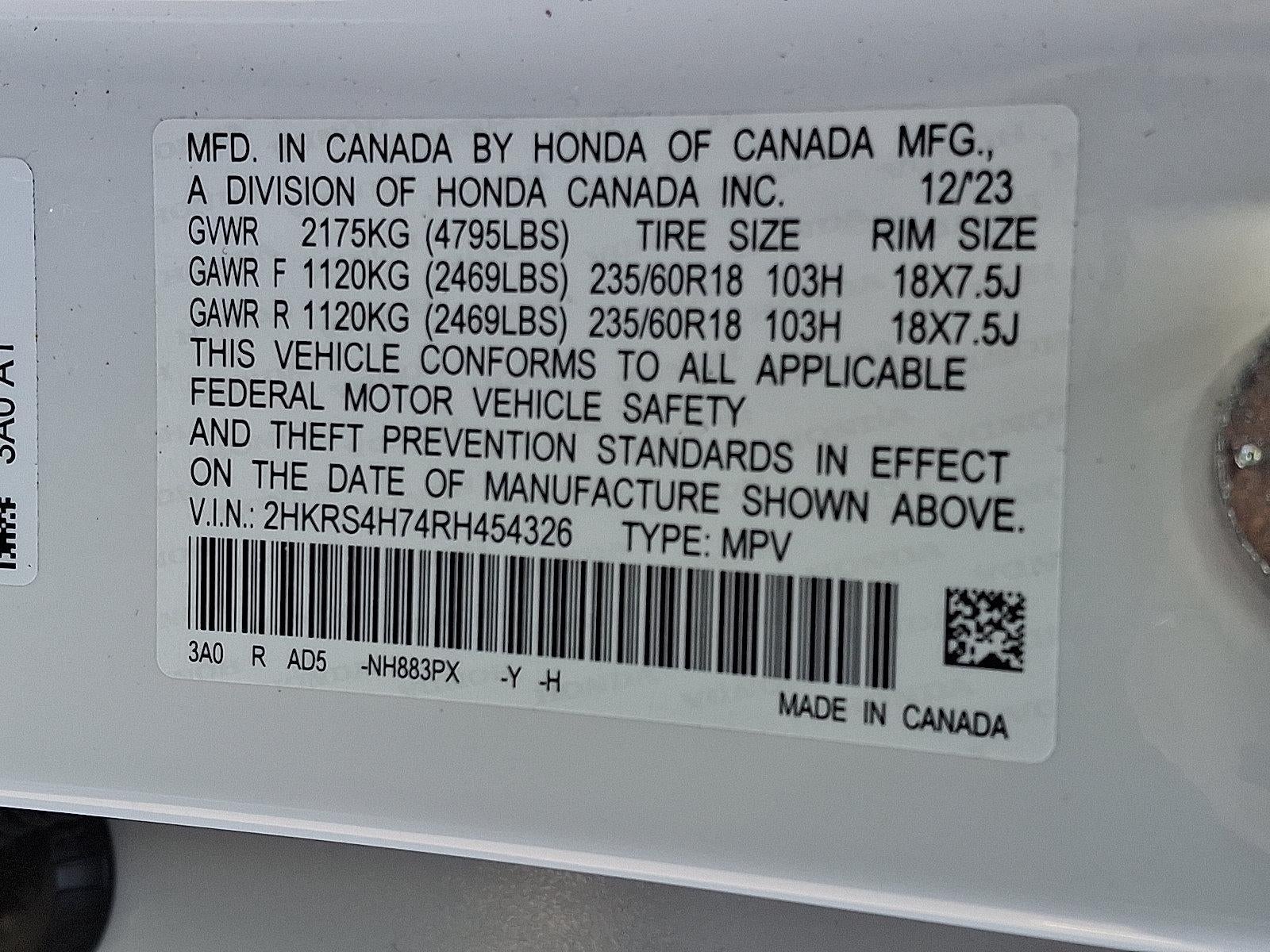 2024 Honda CR-V EX-L AWD