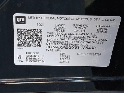 2025 Chevrolet Equinox AWD LT