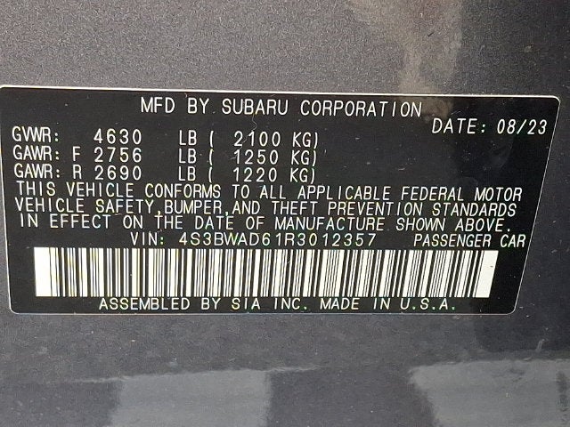 2024 Subaru Legacy Premium