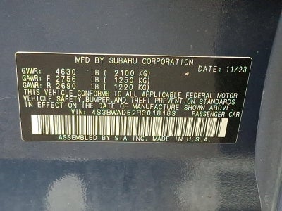 2024 Subaru Legacy Premium AWD