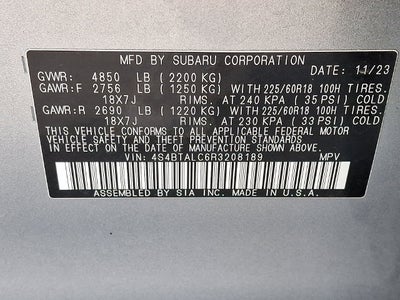 2024 Subaru Outback Onyx Edition