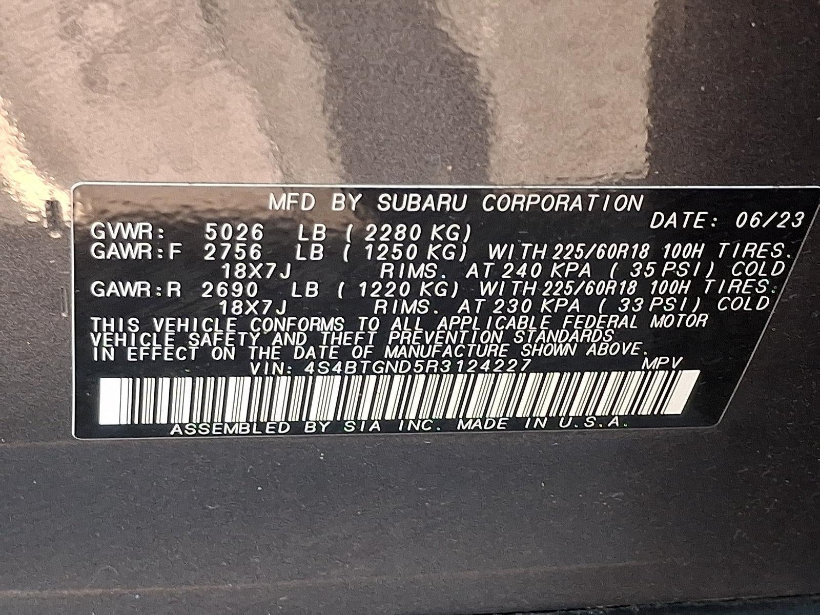 2024 Subaru Outback Limited XT AWD