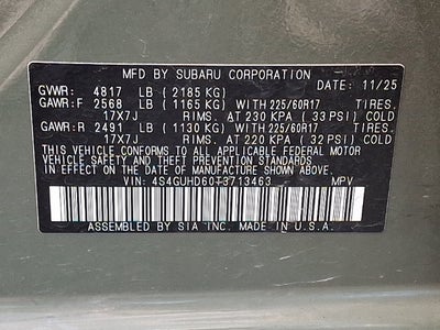 2026 Subaru Crosstrek Premium