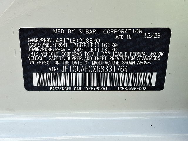 2024 Subaru Impreza Sport