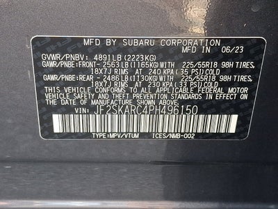 2023 Subaru Forester Touring
