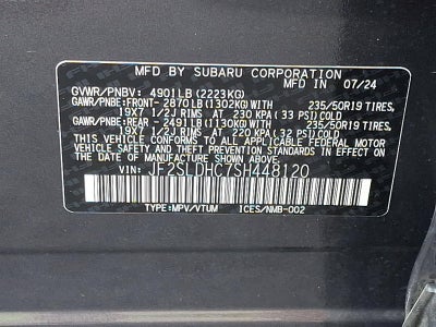 2025 Subaru Forester Sport AWD
