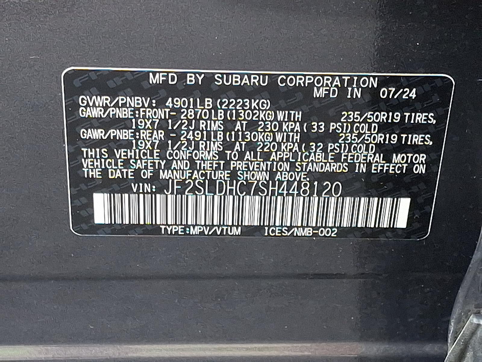 2025 Subaru Forester Sport AWD