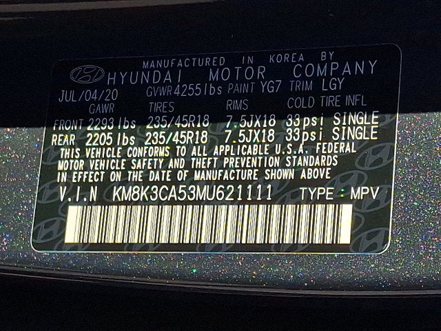 2021 Hyundai Kona Limited