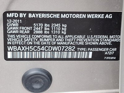 2012 BMW 528i xDrive Sedan