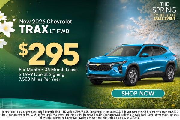 New 2026 Chevrolet Trax LT FWD