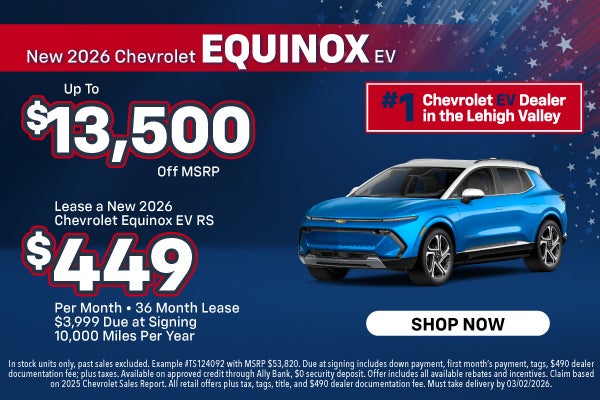 New 2026 Chevrolet Equinox EV